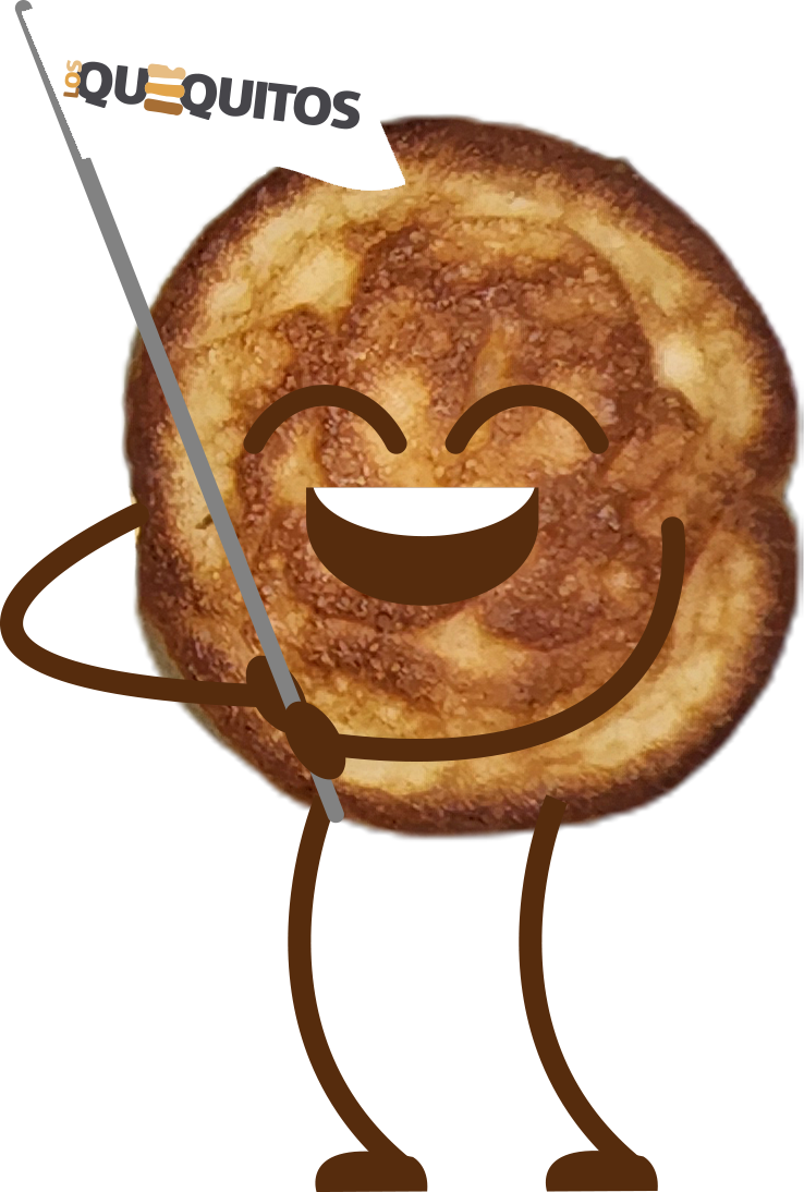 minipancake with a flag